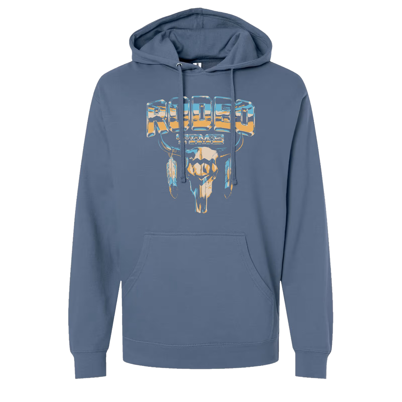 Bull Feathers Chrome Hoodie