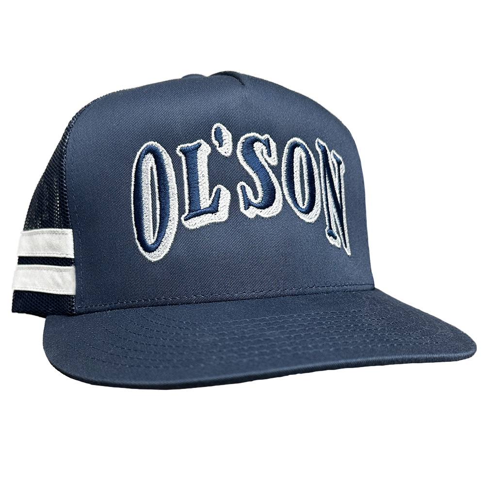 Navy Stripe Ol' Son Shadow Cap