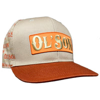Thumbnail for Khaki/Orange Ol' Son Patch Cap
