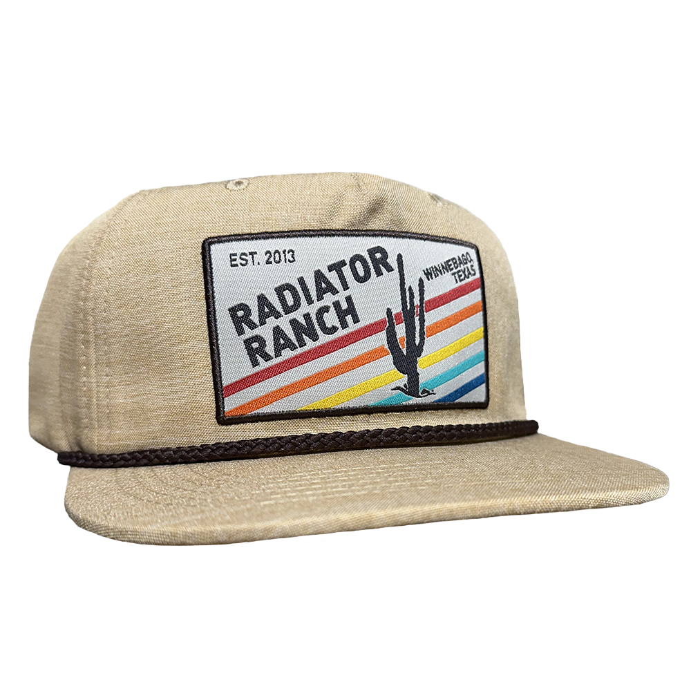 Radiator Ranch Brown Rope Cap