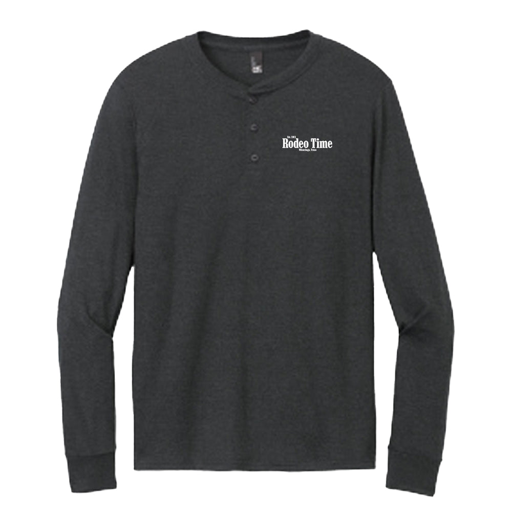 Rodeo Time Henley Long Sleeve