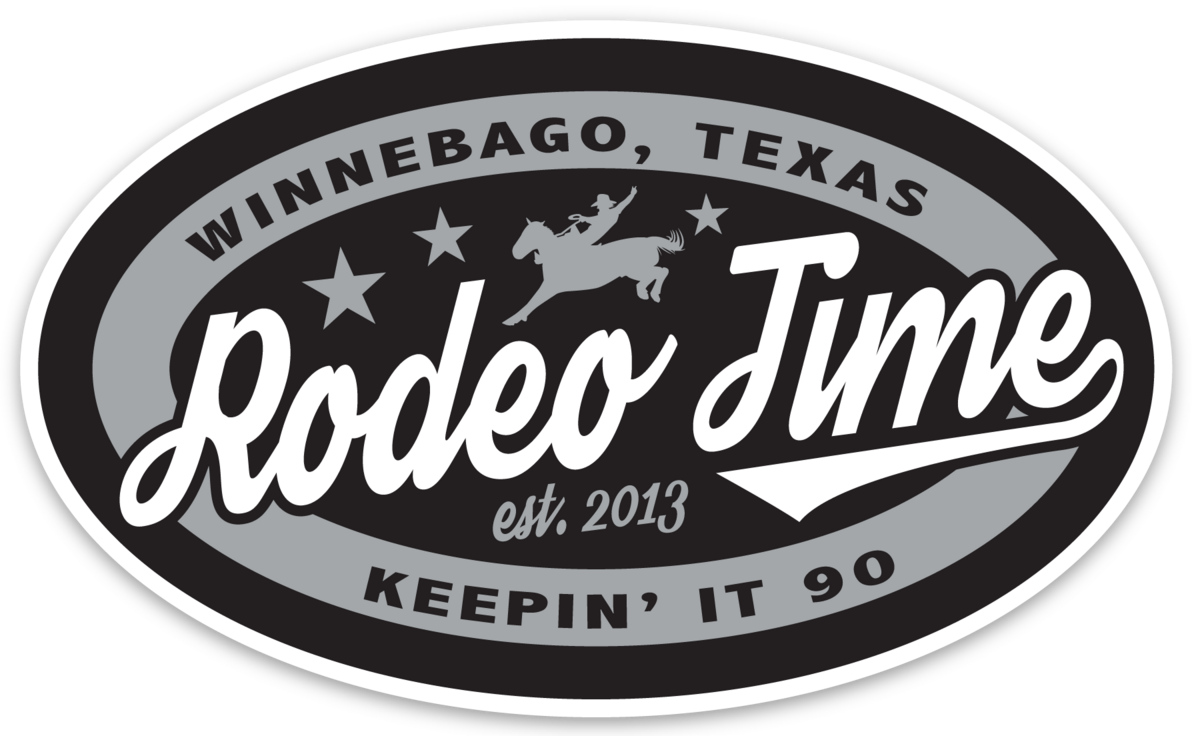 Rodeo Time Keepin It 90 Decal