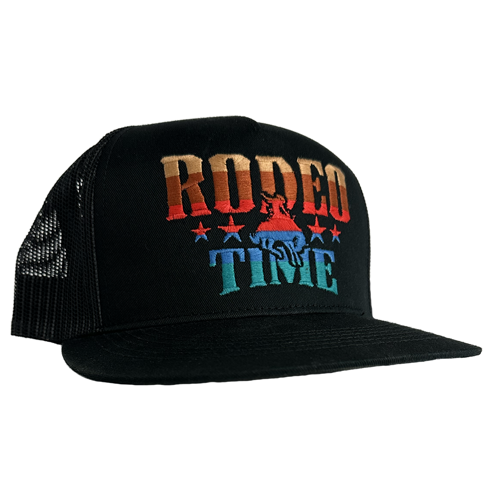 Rodeo Time On The Border Cap