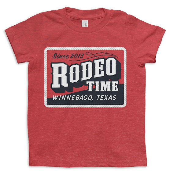 Rodeo Time Red KIDS T