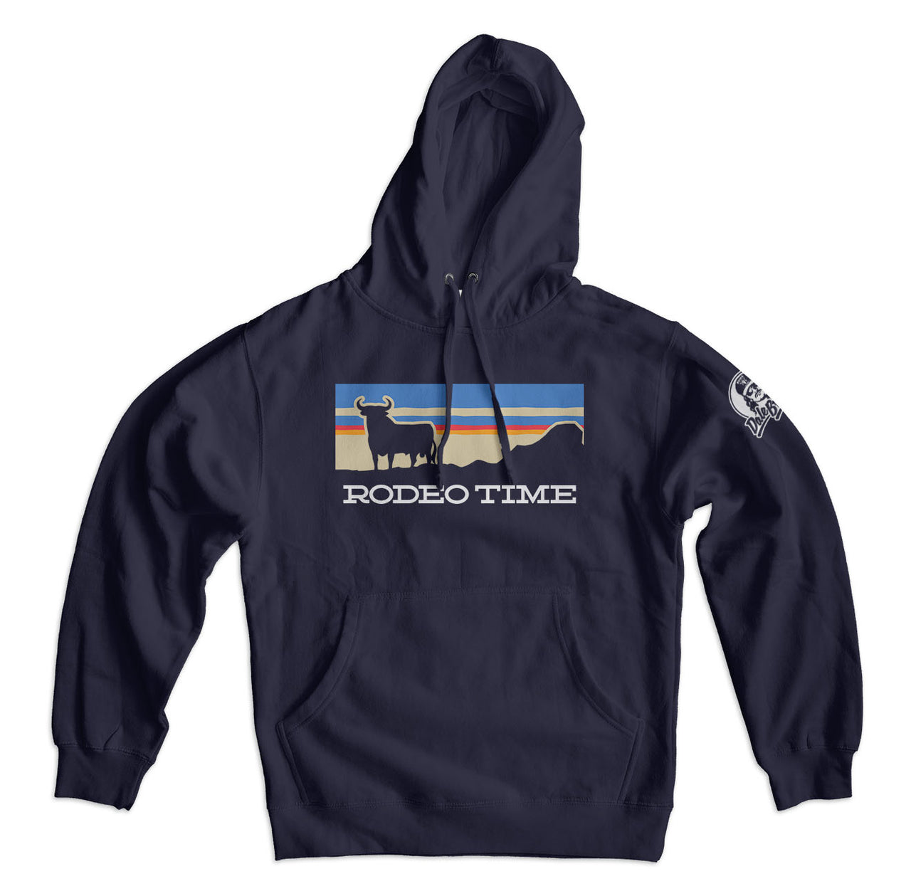 Rodeo Time Sunset Navy Hoodie