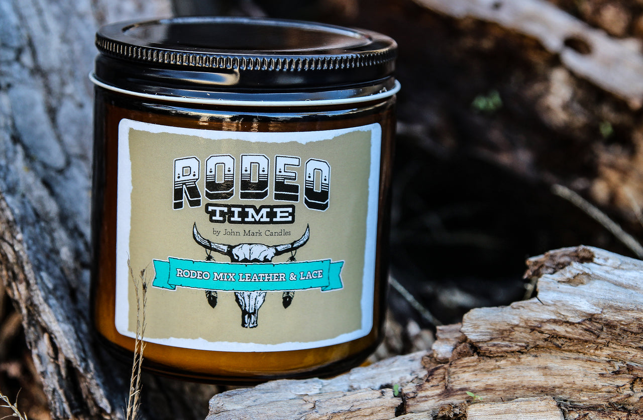 Dale Brisby's Rodeo Mix Leather & Lace Candle