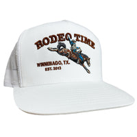 Thumbnail for White Rodeo Time Bronc Cap