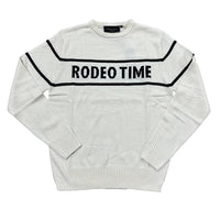 Thumbnail for Rodeo Time Cream & Black Sweater