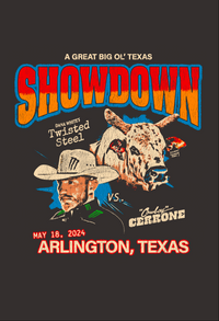 Thumbnail for **SIGNED** Cowboy Cerrone vs Twisted Steel Poster