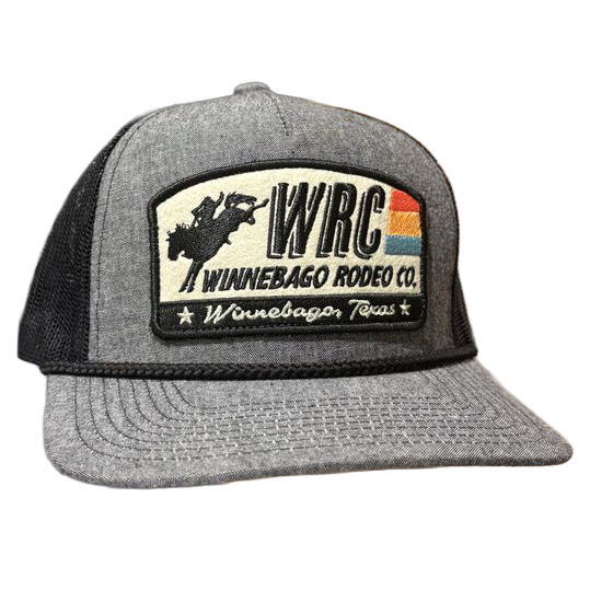 WRC Bronc Patch Rope Cap