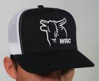 Thumbnail for WRC Black & White Meshback Cap