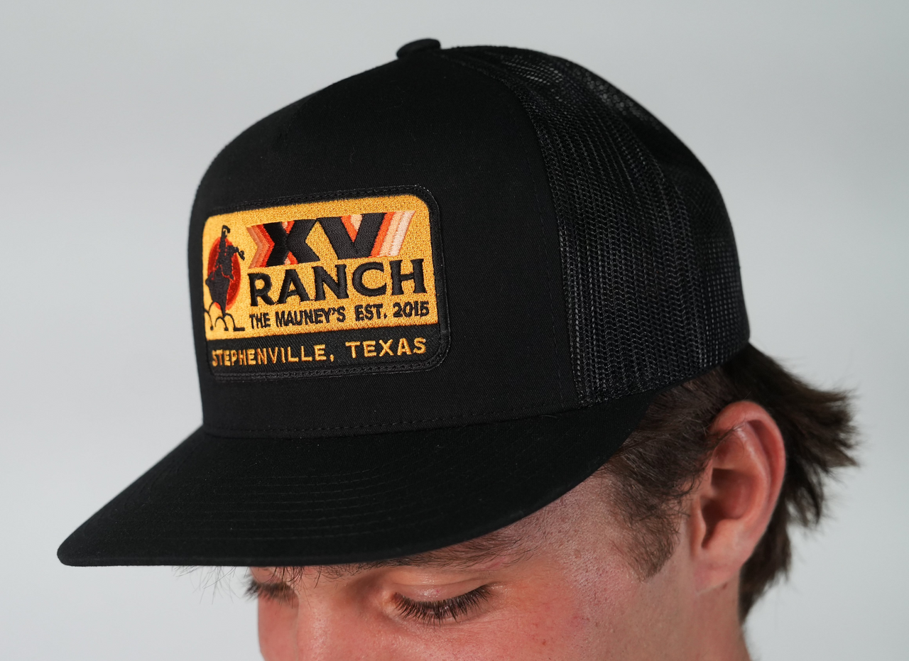 JBXV Patch Black Meshback