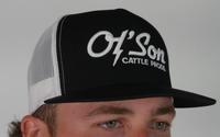 Thumbnail for Ol' Son Cattle Prods Black & White Meshback