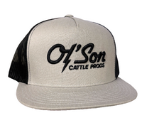 Thumbnail for Ol' Son Cattle Prods Grey & Black Meshback