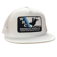Thumbnail for White WRC Bull Patch Snapback