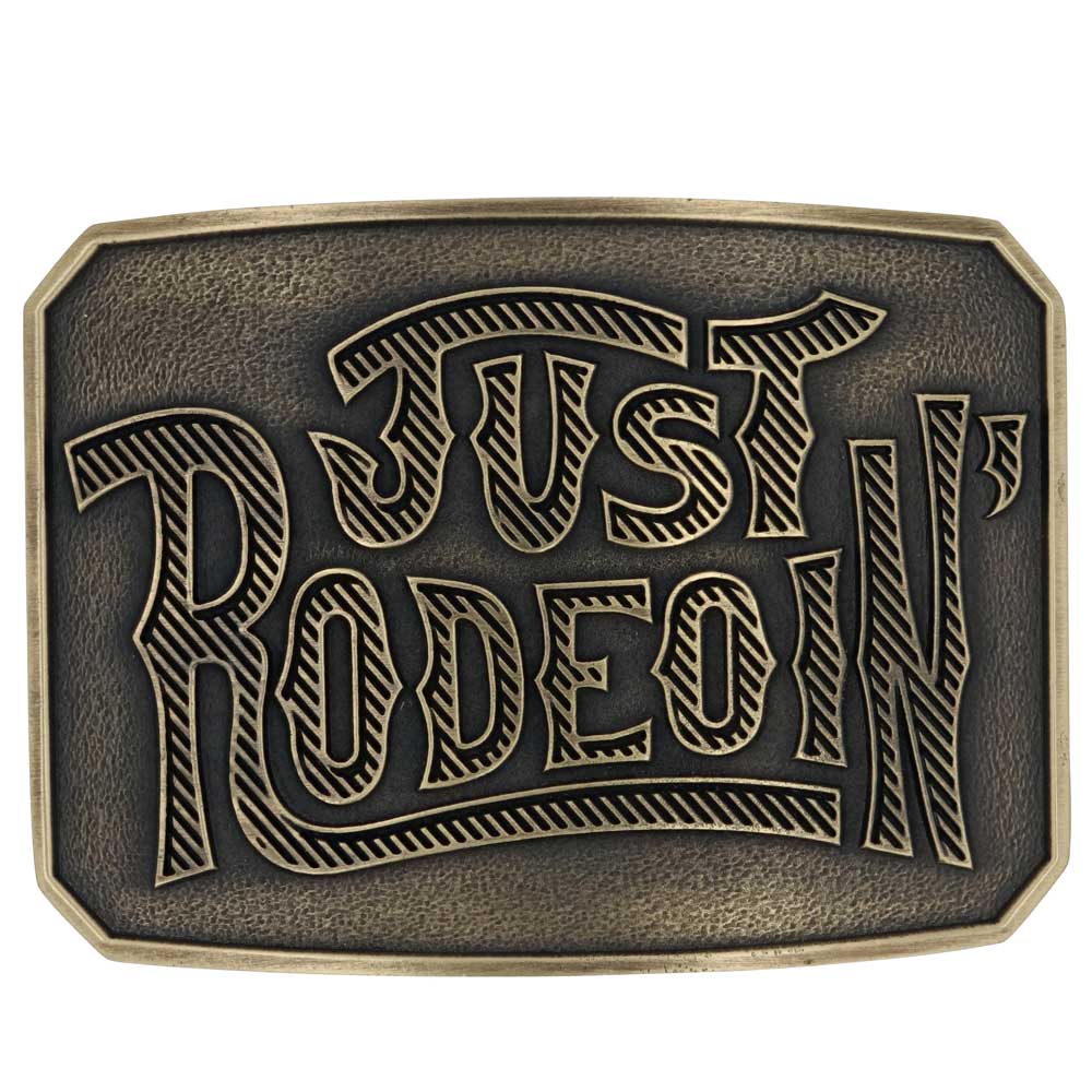 Just Rodeoin' Buckle