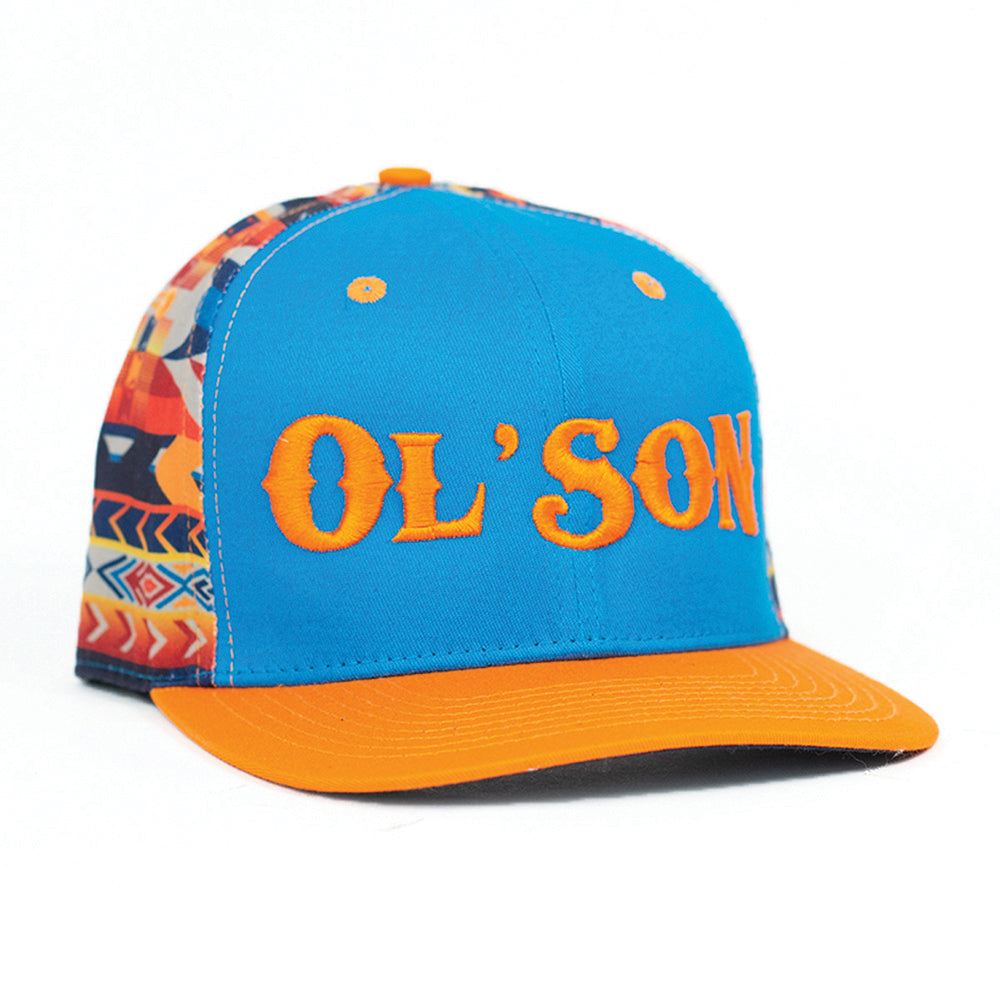 Ol' Son Navajo Orange Flatbill