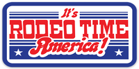 Thumbnail for It's Rodeo Time America Decal