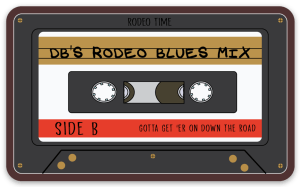 Rodeo Blues Mix Decal