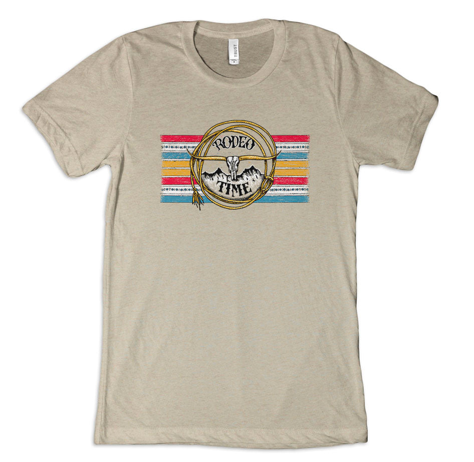Rodeo Time Serape Rope T