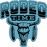 Thumbnail for Rodeo Time Skull Decal