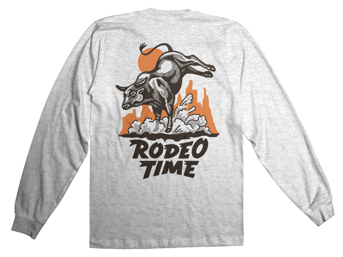 Rodeo Time Rope Long Sleeve T