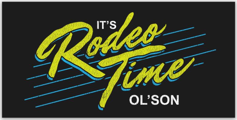 Saved By Rodeo Time Decal