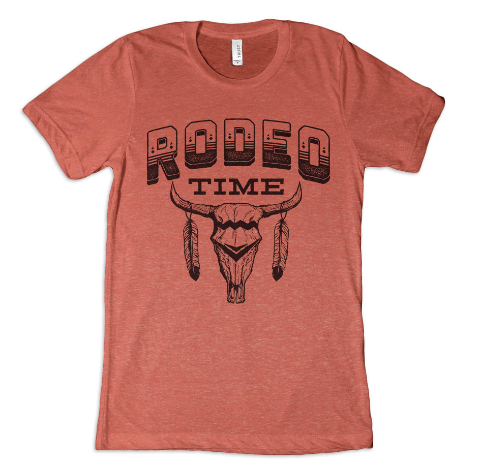 Rodeo Time Skull Clay T
