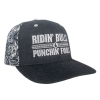 Thumbnail for Ridin' Bulls & Punchin' Fools Bandana Flatbill