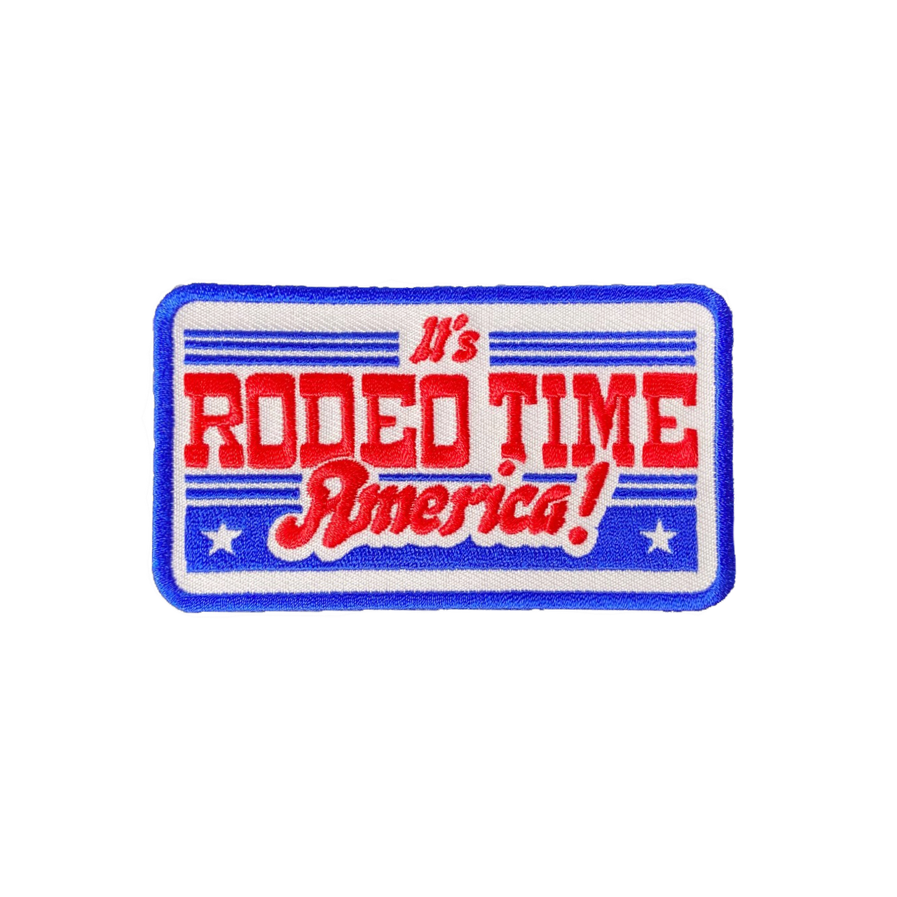 It's Rodeo Time America Patch
